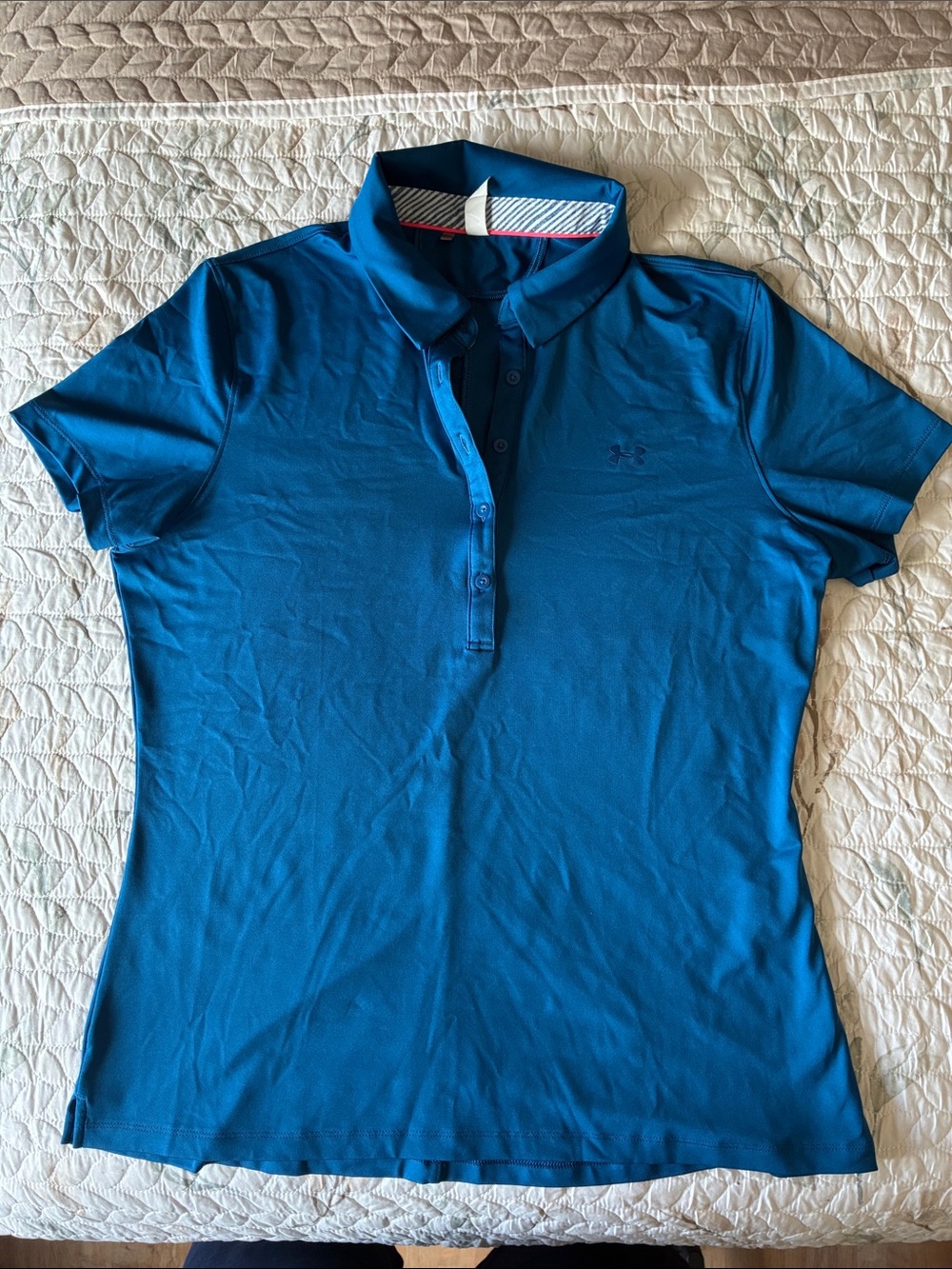 Under Armour Women’s Teal-Blue Performance Polo